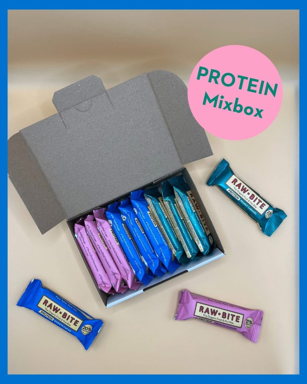 Rawbite PROTEIN MixBox 12x50g