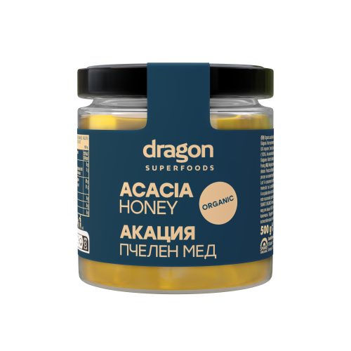 Dragon Superfoods Miód Akacjowy 500ml BIO